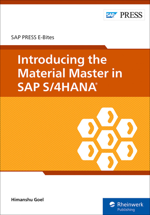 Cover image for book Introducing the Material Master in SAP S/4HANA