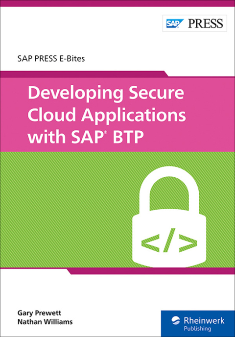 Cover image for book Developing Secure Cloud Applications with SAP BTP