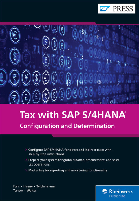 Cover image for book Tax with SAP S/4HANA