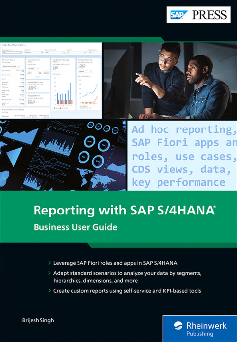 Cover image for book Reporting with SAP S/4HANA: Business User Guide
