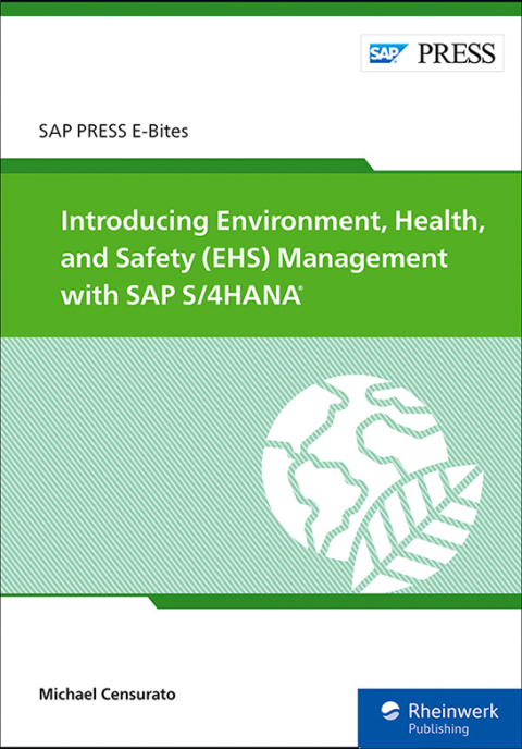 Cover image for book Introducing Environment, Health, and Safety (EHS) Management with SAP S/4HANA