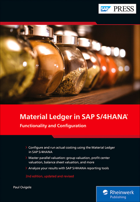 Cover image for book Material Ledger in SAP S/4HANA