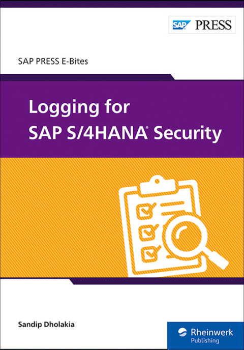Cover image for book Logging for SAP S/4HANA Security