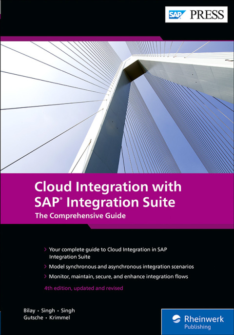 Cover image for book Cloud Integration with SAP Integration Suite