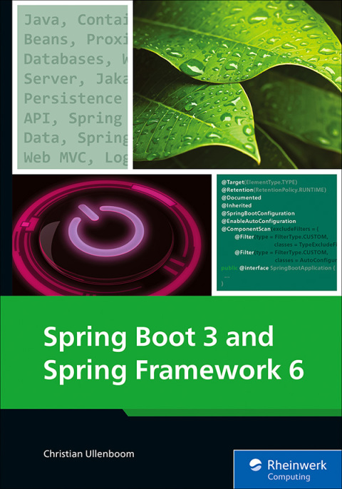 Cover image for book Spring Boot 3 and Spring Framework 6