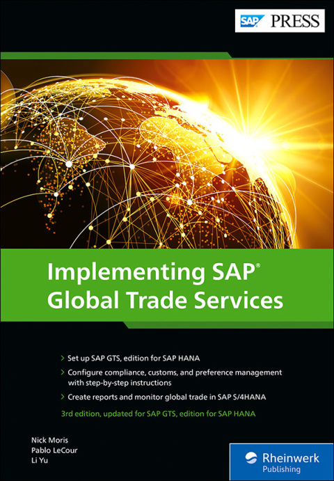 Cover image for book Implementing SAP Global Trade Services
