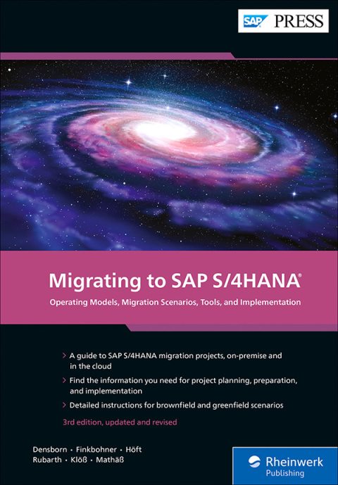 Cover image for book Migrating to SAP S/4HANA