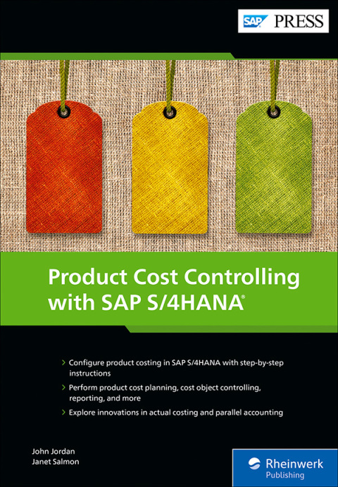 Cover image for book Product Cost Controlling with SAP S/4HANA