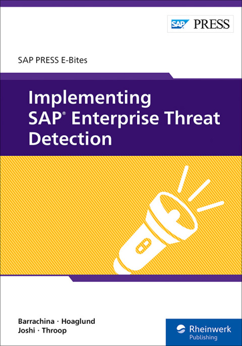 Cover image for book Implementing SAP Enterprise Threat Detection