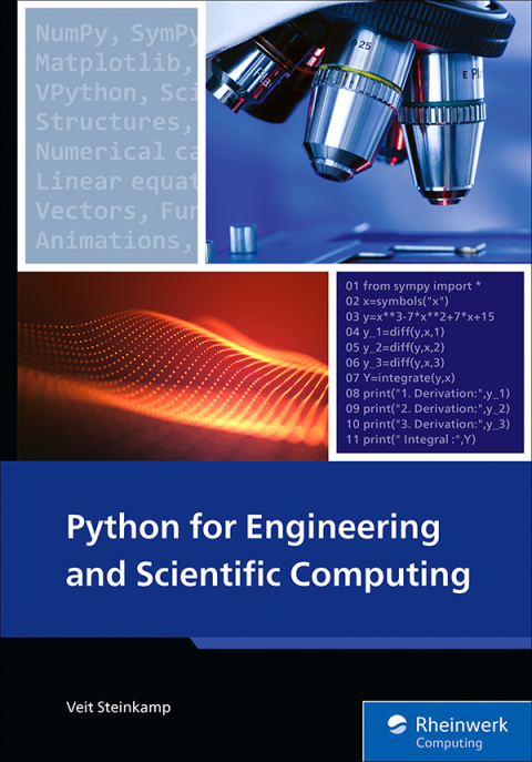 Cover image for book Python for Engineering and Scientific Computing