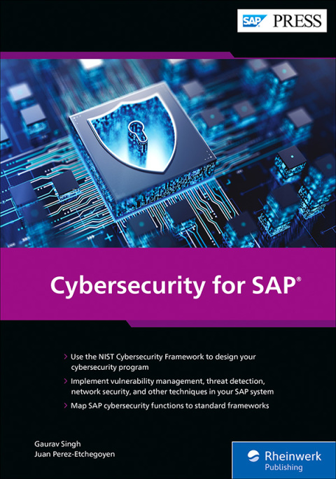 Cover image for book Cybersecurity for SAP