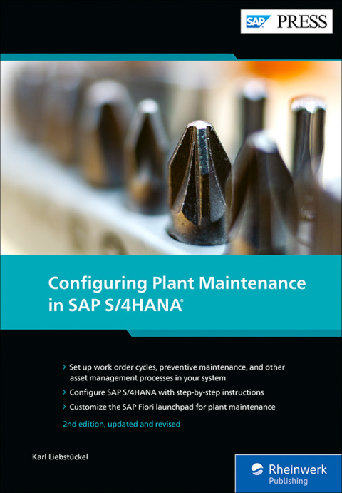 Cover image for book Configuring Plant Maintenance in SAP S/4HANA