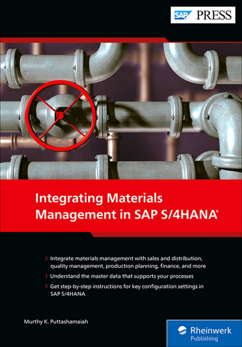 Cover image for book Integrating Materials Management in SAP S/4HANA