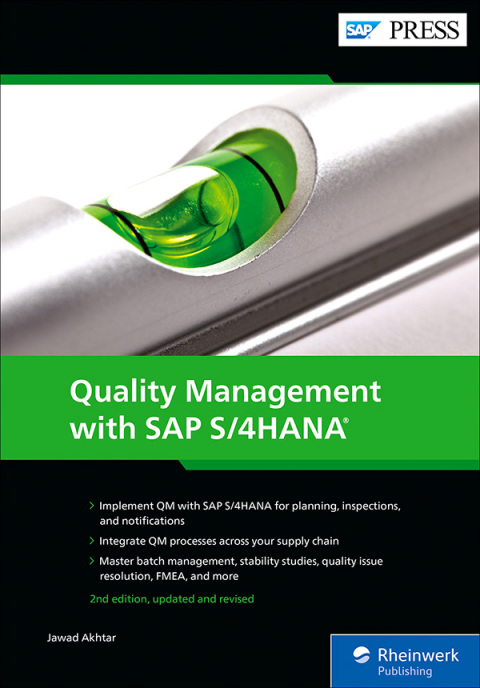 Cover image for book Quality Management with SAP S/4HANA