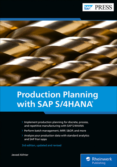 Cover image for book Production Planning with SAP S/4HANA