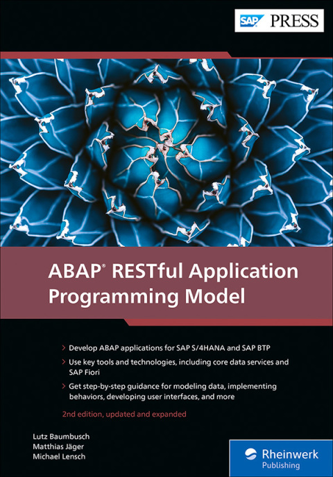 Cover image for book ABAP RESTful Application Programming Model