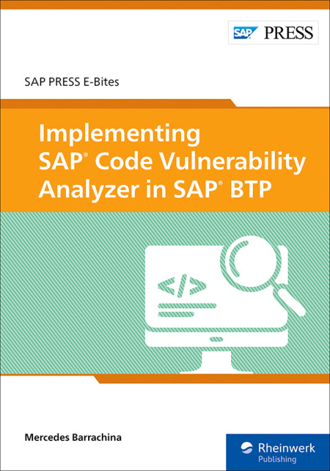 Cover image for book Implementing SAP Code Vulnerability Analyzer in SAP BTP