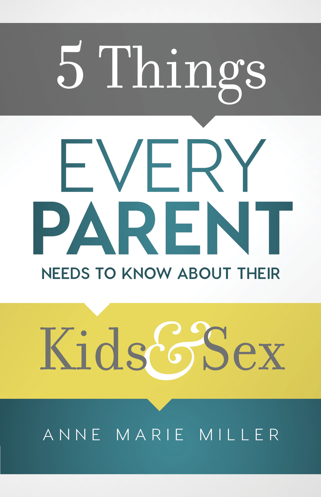 Reflowable 5 Things Every Parent Needs to Know about Their Kids and Sex; $17.75