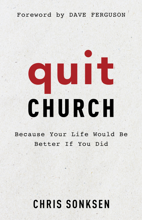 Cover image for book Quit Church
