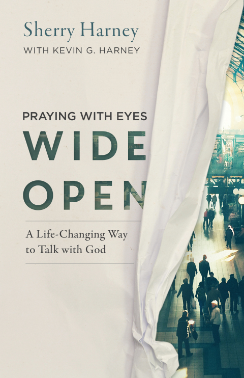Cover image for book Praying with Eyes Wide Open
