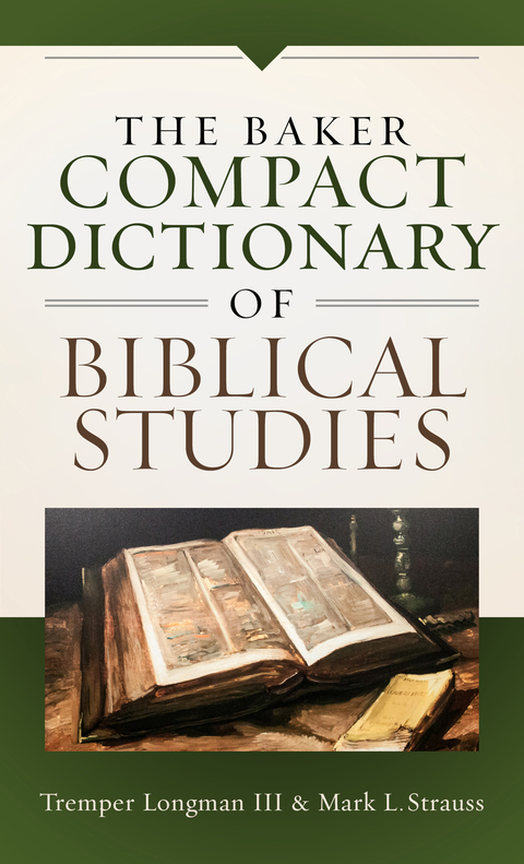 Cover image for book The Baker Compact Dictionary of Biblical Studies