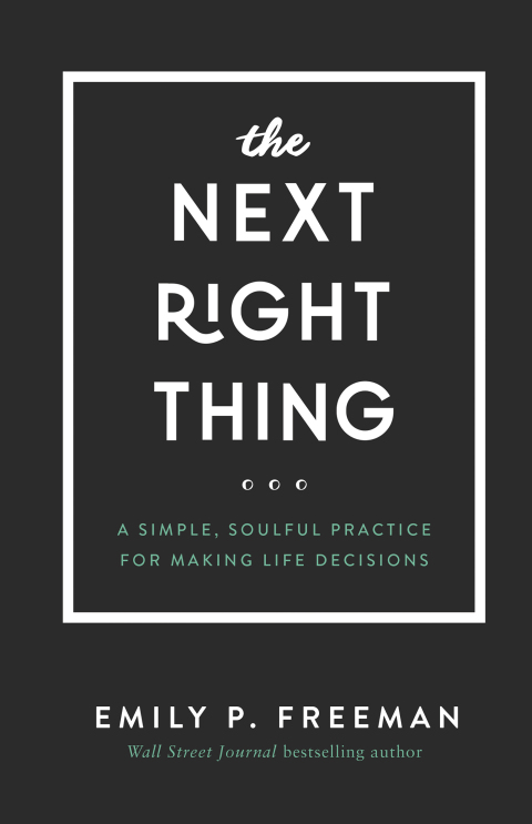 Cover image for book The Next Right Thing