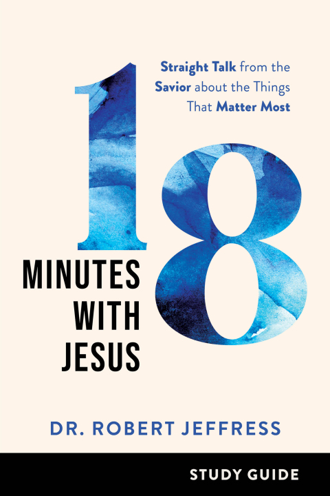 Cover image for book 18 Minutes with Jesus Study Guide