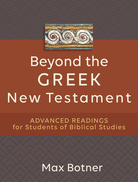 Cover image for book Beyond the Greek New Testament