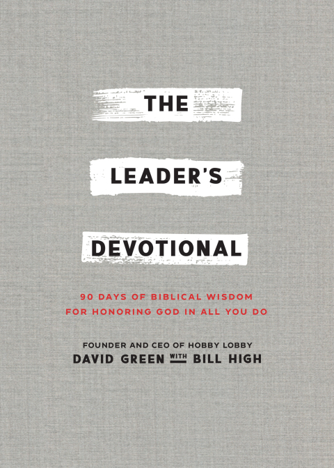 Cover image for book The Leader's Devotional