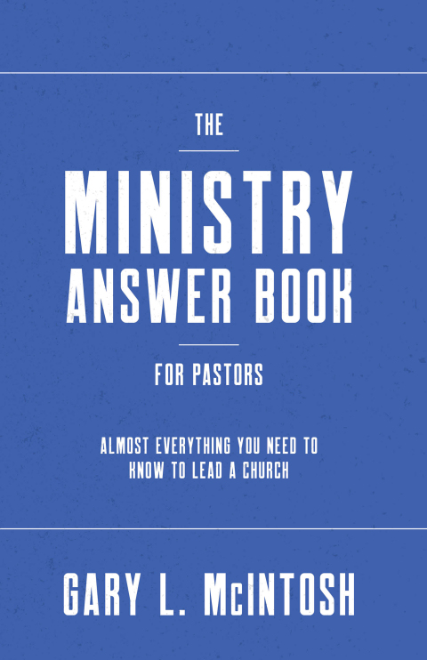Cover image for book The Ministry Answer Book for Pastors