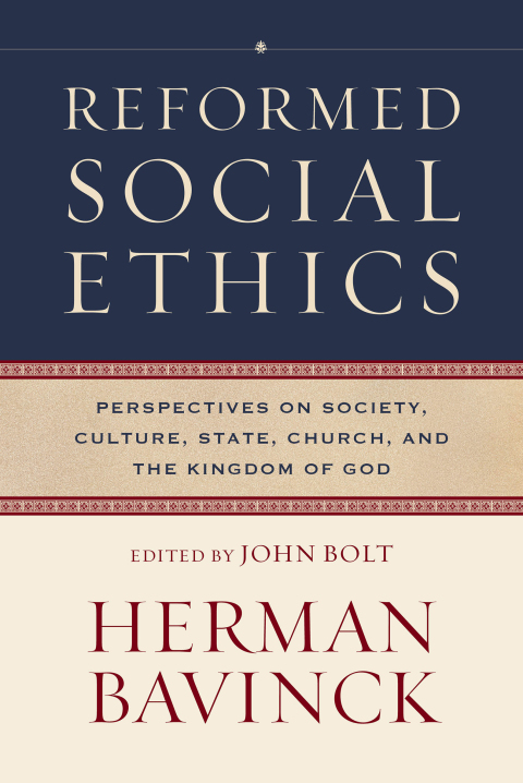 Cover image for book Reformed Social Ethics