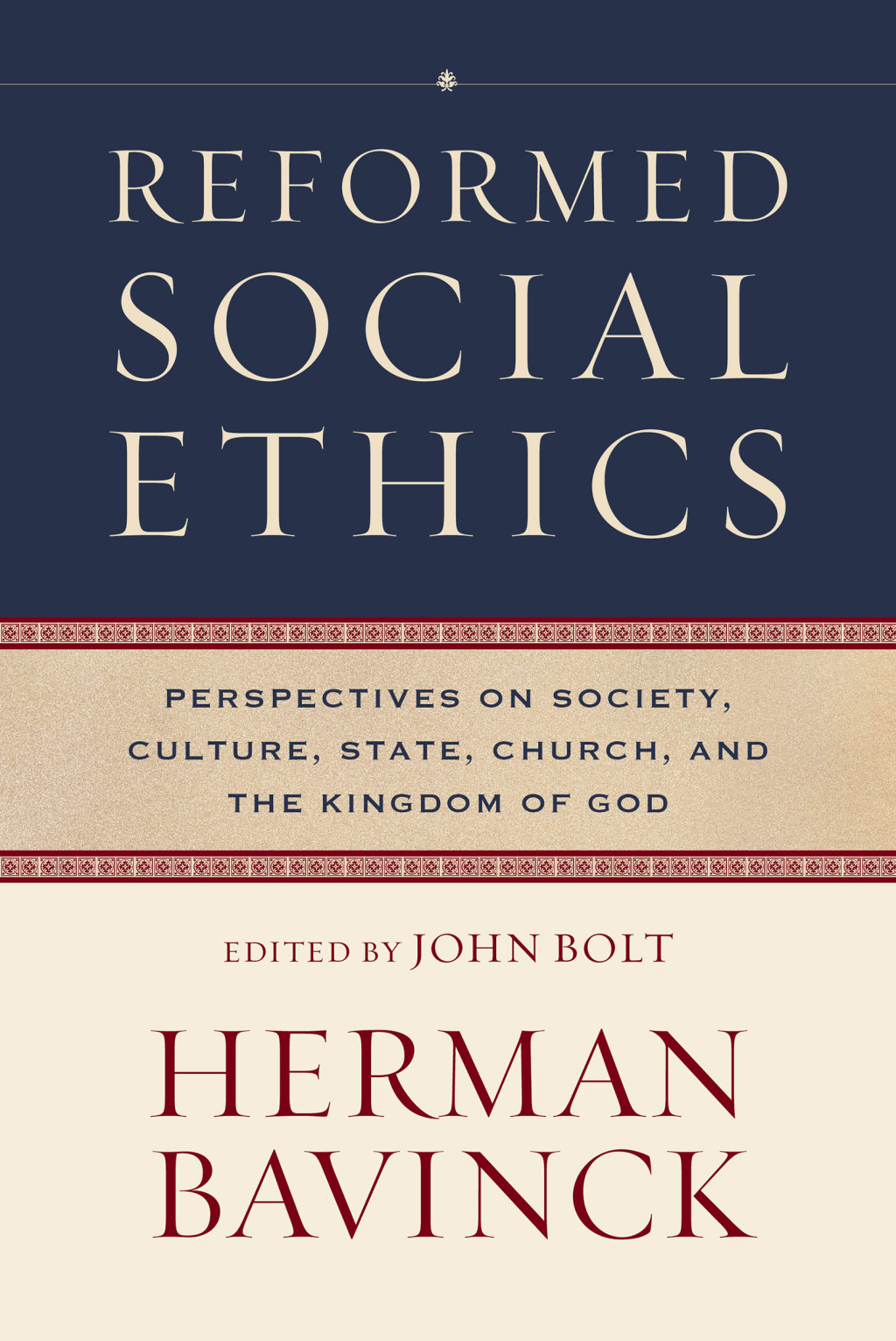 Reflowable Reformed Social Ethics; $38.84