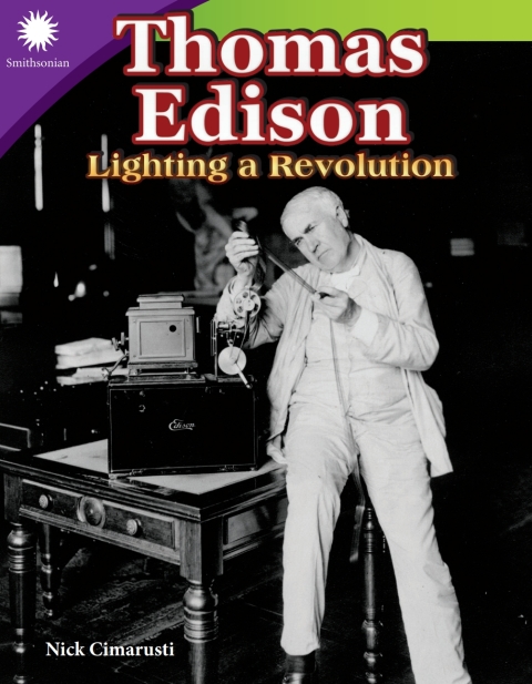 Cover image for book Thomas Edison: Lighting a Revolution