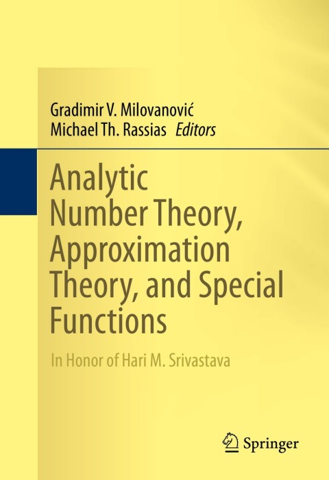 Cover image for book Analytic Number Theory, Approximation Theory, and Special Functions