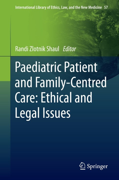 Cover image for book Paediatric Patient and Family-Centred Care: Ethical and Legal Issues