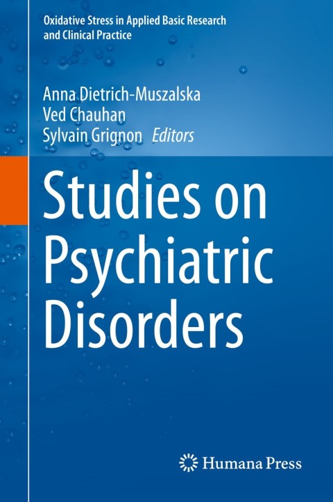 Cover image for book Studies on Psychiatric Disorders