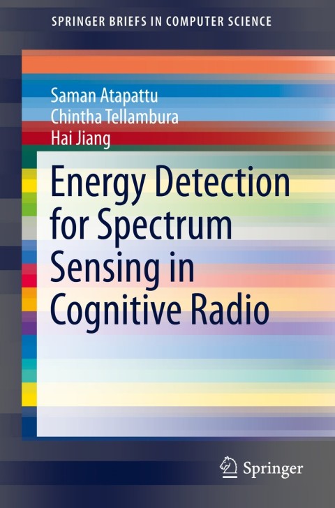 Cover image for book Energy Detection for Spectrum Sensing in Cognitive Radio