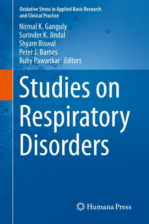 Cover image for book Studies on Respiratory Disorders