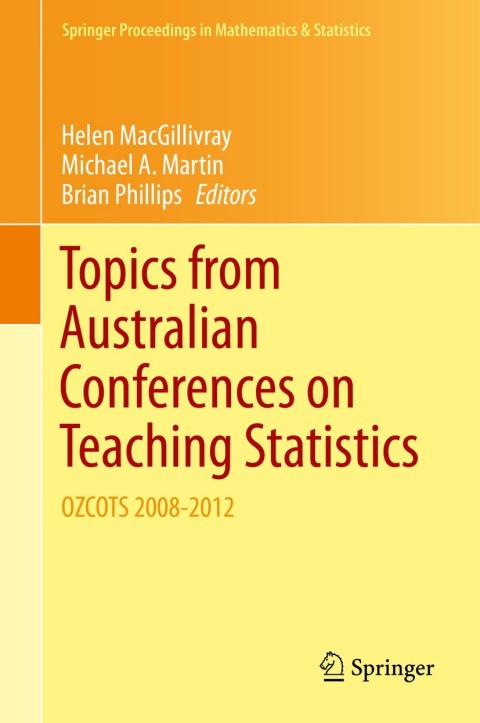 Cover image for book Topics from Australian Conferences on Teaching Statistics