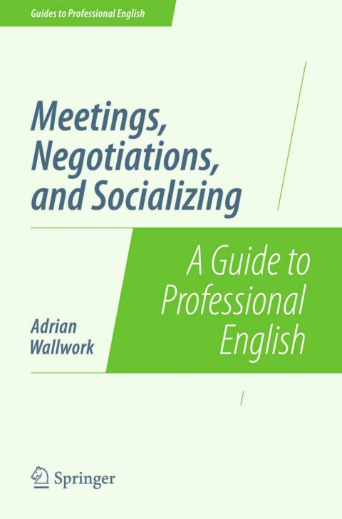 Cover image for book Meetings, Negotiations, and Socializing