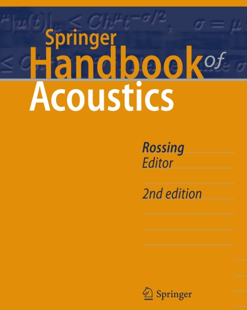 Cover image for book Springer Handbook of Acoustics
