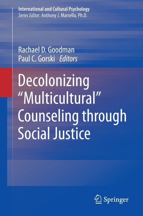 Cover image for book Decolonizing Multicultural Counseling through Social Justice