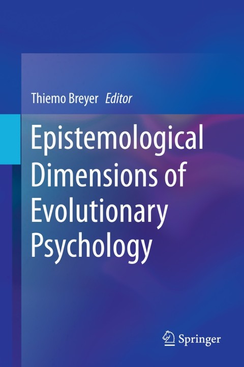 Cover image for book Epistemological Dimensions of Evolutionary Psychology