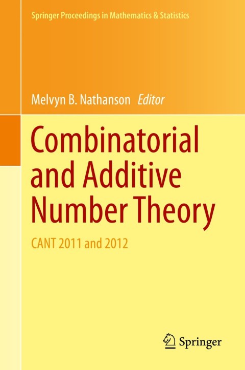 Cover image for book Combinatorial and Additive Number Theory