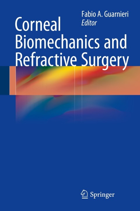 Cover image for book Corneal Biomechanics and Refractive Surgery