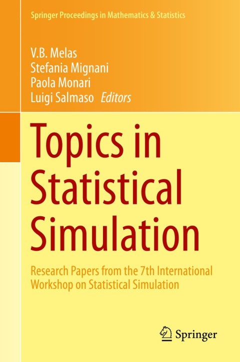 Cover image for book Topics in Statistical Simulation