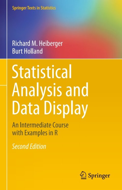 Cover image for book Statistical Analysis and Data Display