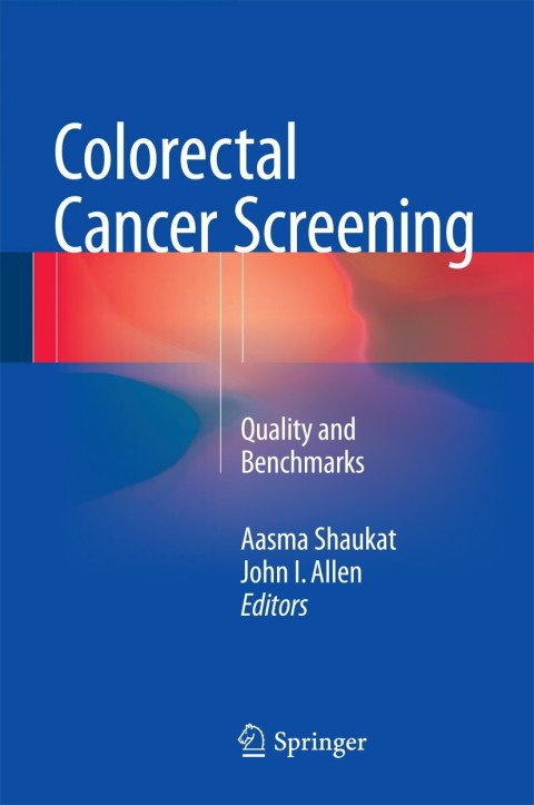 Cover image for book Colorectal Cancer Screening