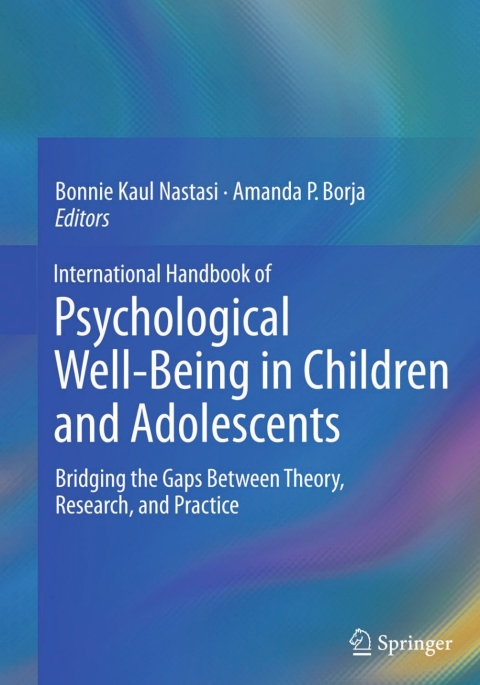 Cover image for book International Handbook of Psychological Well-Being in Children and Adolescents