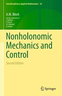صورة الغلاف: Nonholonomic Mechanics and Control 2nd edition 9781493930166